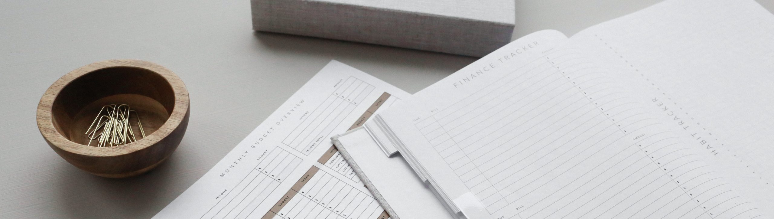 Desk used for Bookkeeping Services